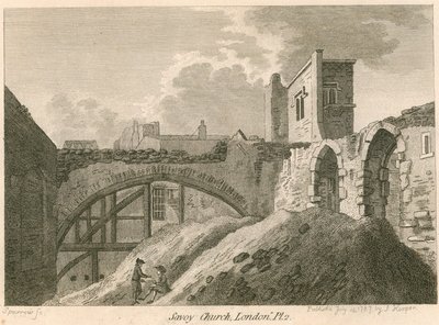 Savoy Church, London by English School