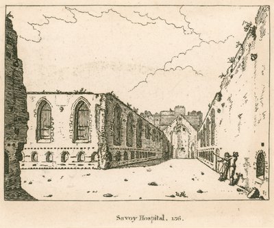 Savoy Hospital, London by English School