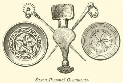Saxon Personal Ornaments by English School