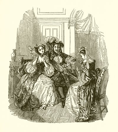 Scene from Les Precieuses Ridicules by English School
