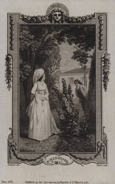 Scene from The History of Sir Charles Grandison, by Samuel Richardson by English School