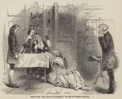 Scene from "The Vicar of Wakefield," at the New Strand Theatre by English School