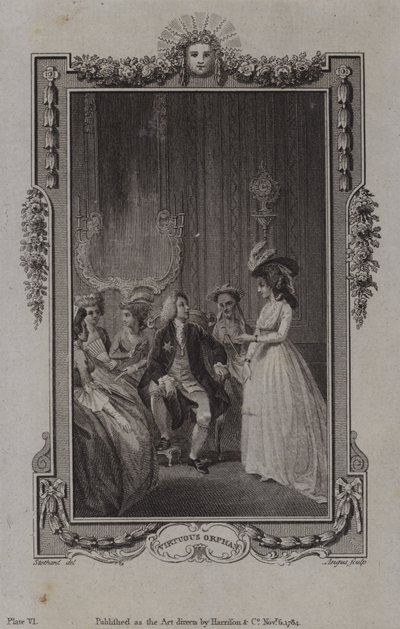 Scene from The Virtuous Orphan by English School