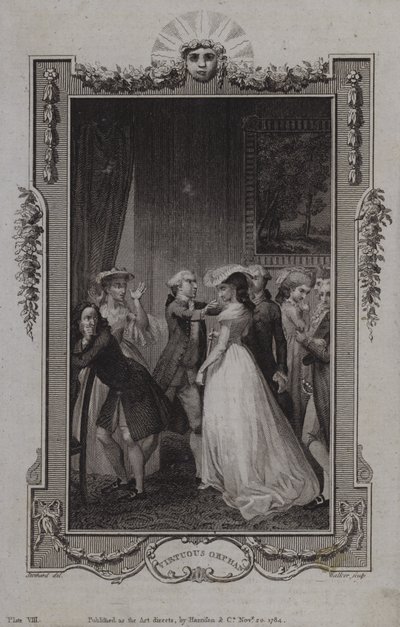 Scene from The Virtuous Orphan by English School