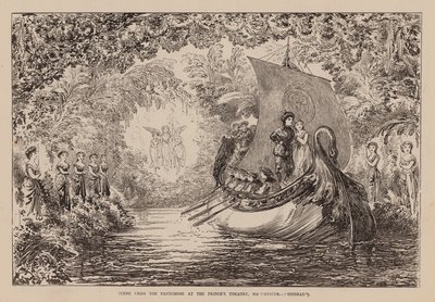 Scene from the Pantomime at the Prince