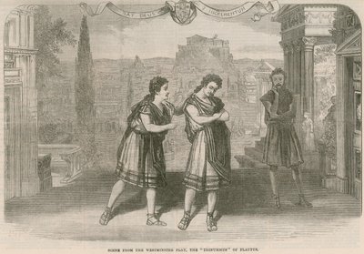 Scene from the Westminster Play by English School