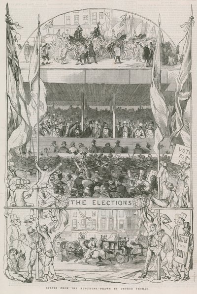Scenes from the Elections by English School