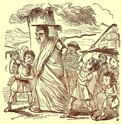 School-boys Flogging the Schoolmaster by English School