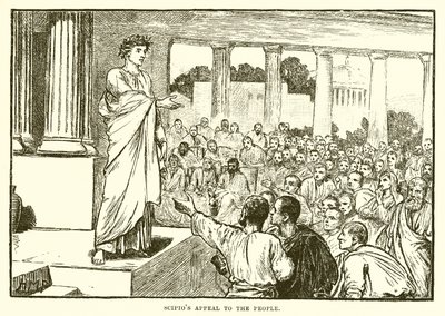 Scipios appeal to the people by English School