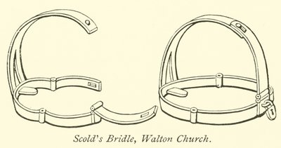 Scolds Bridle, Walton Church by English School