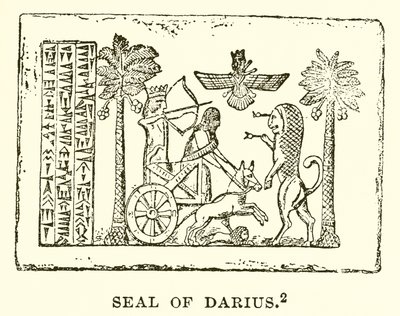Seal of Darius by English School
