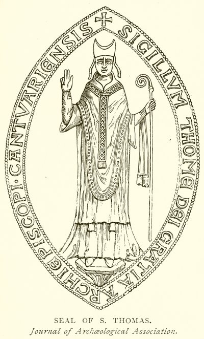 Seal of S. Thomas by English School