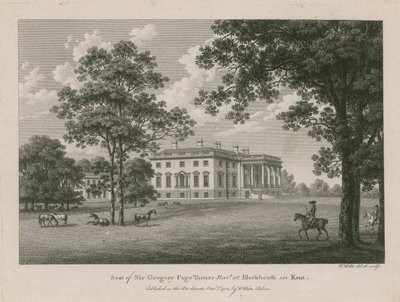 Seat of Sir Gregory Page Turner by English School