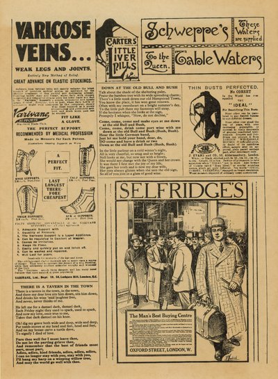 Selfridges Advertisement by English School