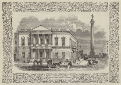Senior United Service Club-House by English School