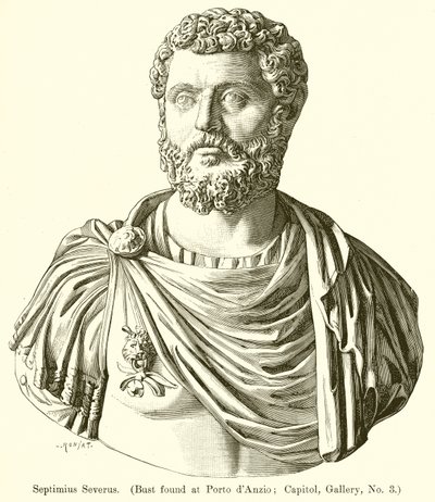 Septimius Severus (Bust found at Porto d
