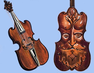 Seven-Stringed Viola by English School