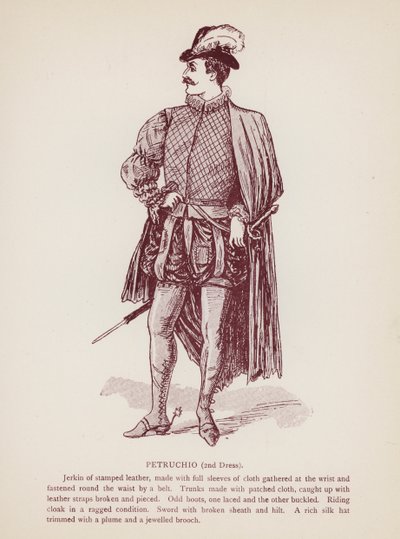 The Taming of the Shrew: Petruchio, 2nd Dress by English School