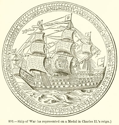 Ship of War (as Represented on a Medal in Charles II