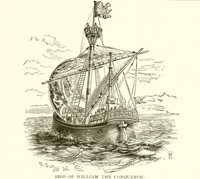 Ship of William the Conqueror, Intersecting Norman Arches, Lincoln Cathedral by English School