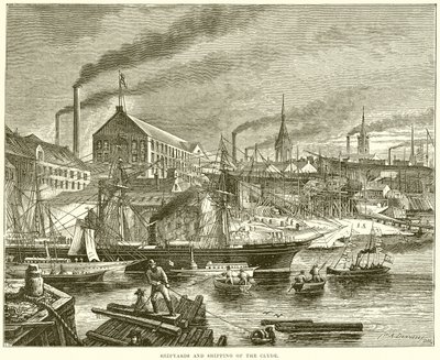 Shipyards and Shipping of the Clyde by English School
