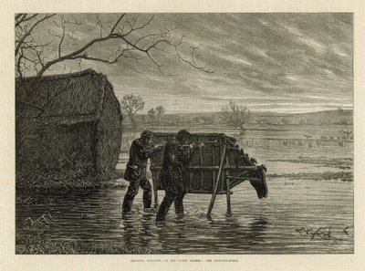 Shooting Wildfowl on the Upper Thames: The Stalking Horse by English School