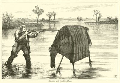 Shooting with Stalking-Horse by English School