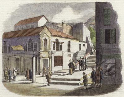 Shop of the Chinese Baker by English School