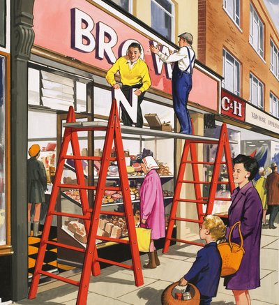 Shop Repairmen by English School