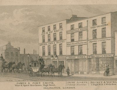 Shops in Islington, London by English School