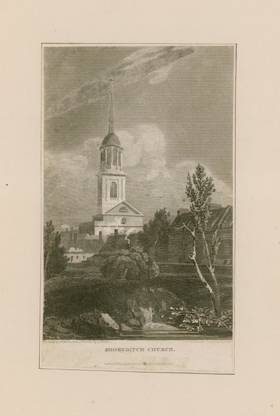 Shoreditch Church by English School
