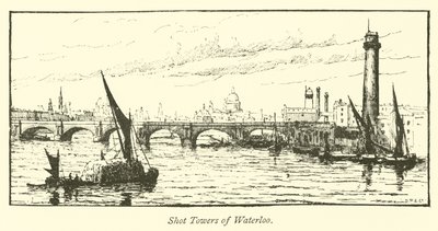 Shot Towers of Waterloo by English School