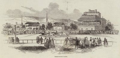 Shrewsbury Races by English School