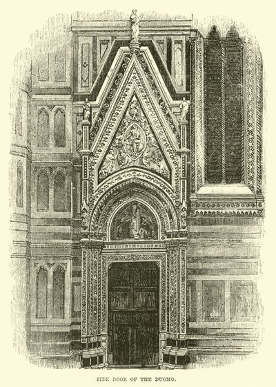 Side Door of the Duomo by English School