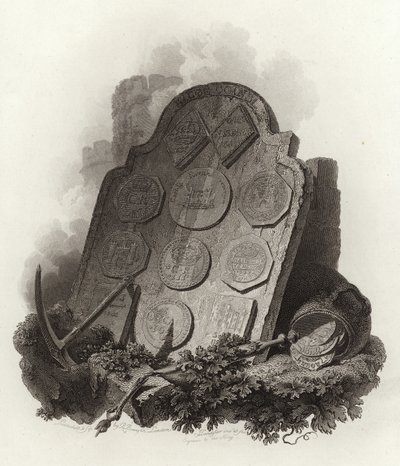 Siege Coins from the English Civil War by English School