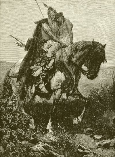 Sigurd with the Body of King Harold by English School