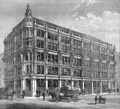 Silber and Flemings New Wholesale Warehouses by English School
