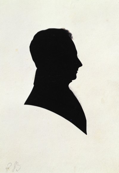 Silhouette of EB, from Michael Faraday