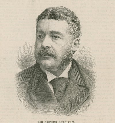 Sir Arthur Sullivan by English School