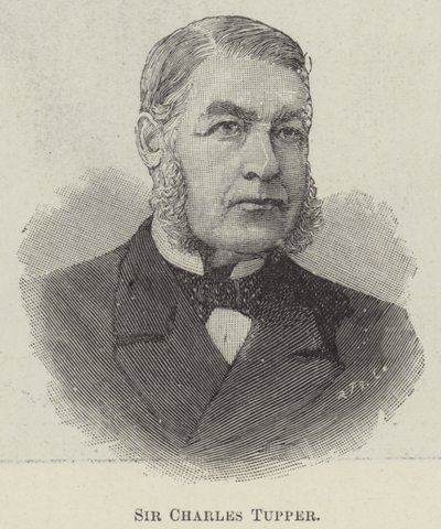 Sir Charles Tupper by English School