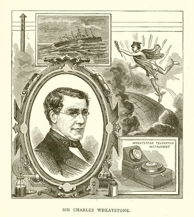 Sir Charles Wheatstone by English School