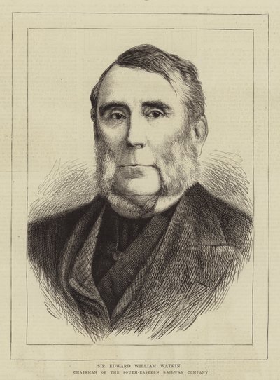 Sir Edward William Watkin by English School