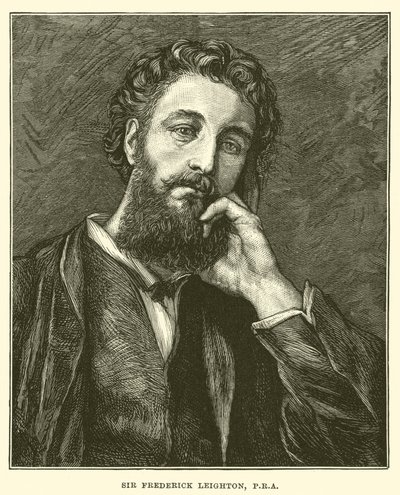 Sir Frederick Leighton by English School