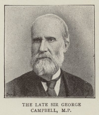 Sir George Campbell by English School