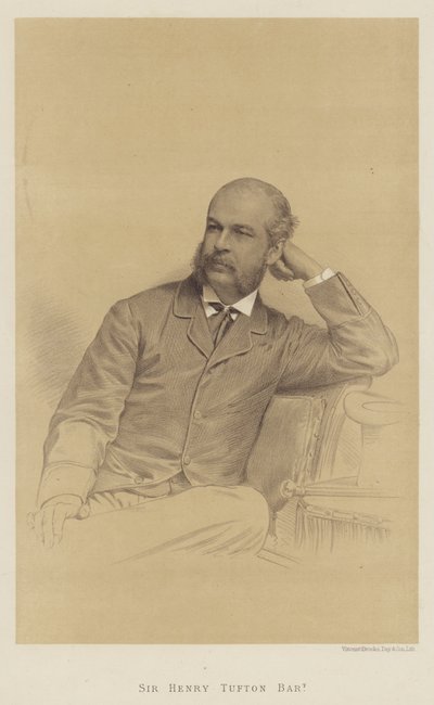 Sir Henry Tufton, Baronet (litho) by English School