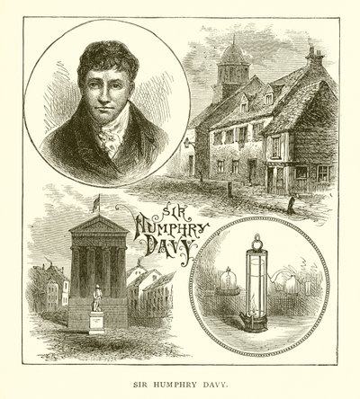 Sir Humphry Davy by English School