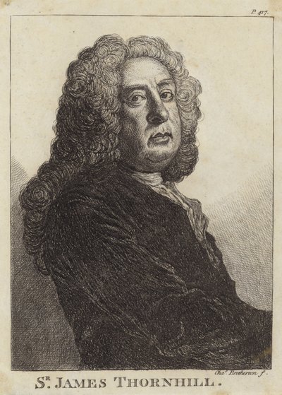 Sir James Thornhill by English School