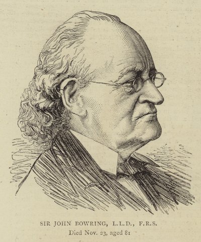 Sir John Bowring, LLD, FRS by English School