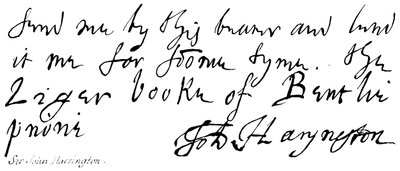 Sir John Harrington by English School