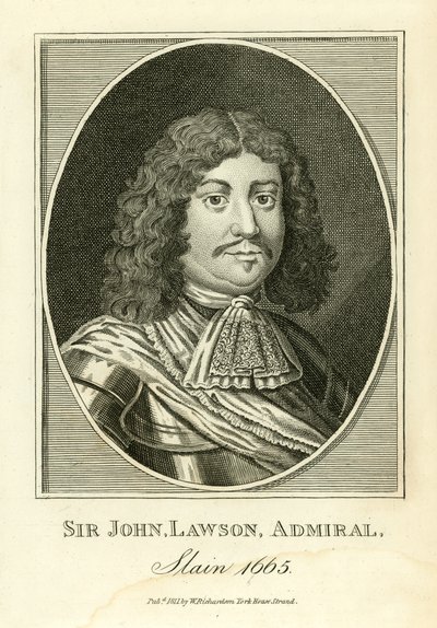 Sir John Lawson, Admiral by English School
